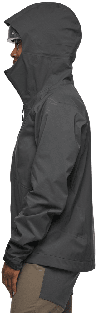 W's Highline Stretch Shell Anthracite, view: 2