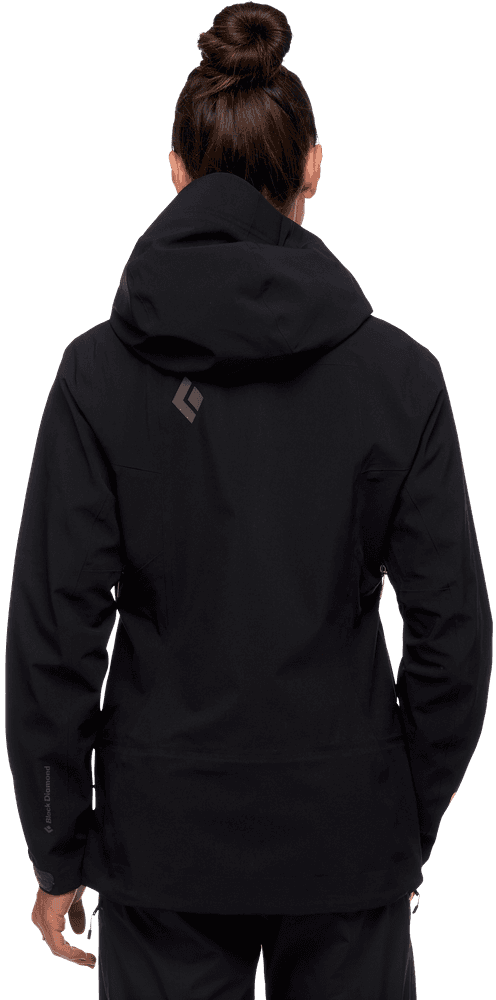 W's Recon Stretch Ski Shell Black, view: 3