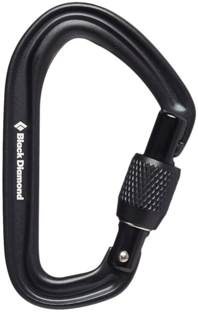 Hotforge Screwgate Carabiner Black, view: 0