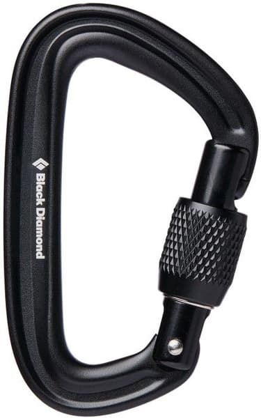 Liteforge Screwgate Carabiner Black, view: 0