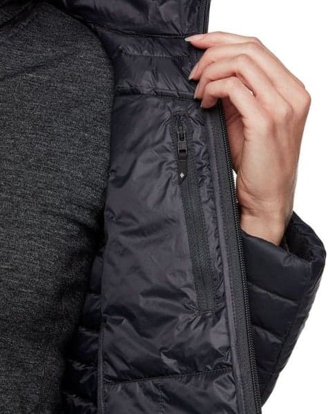 W's Access Full Length Down Parka Black, view: 3