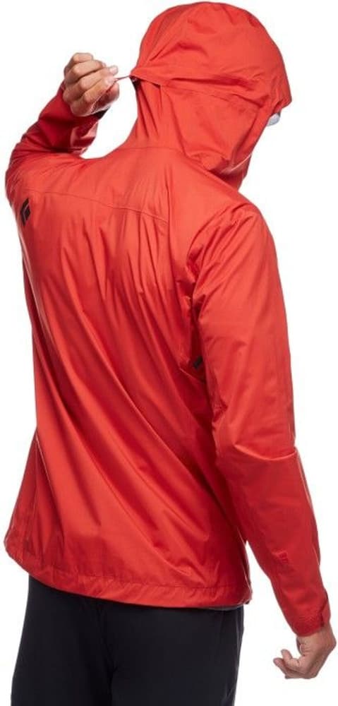 M's Stormline Stretch Rain Shell Red Rock, view: 4