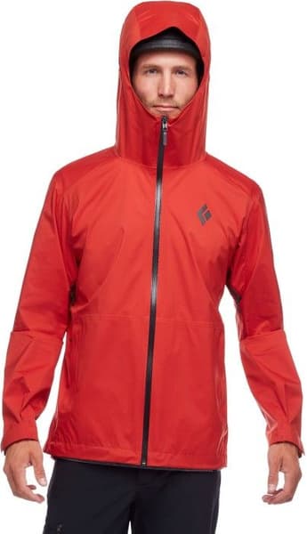 M's Stormline Stretch Rain Shell Red Rock, view: 1
