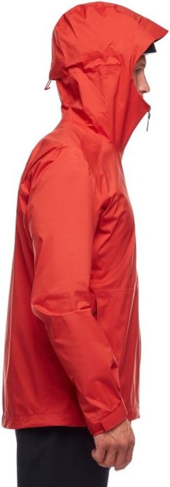 M's Stormline Stretch Rain Shell Red Rock, view: 2