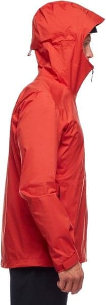 M's Stormline Stretch Rain Shell Red Rock, view: 2