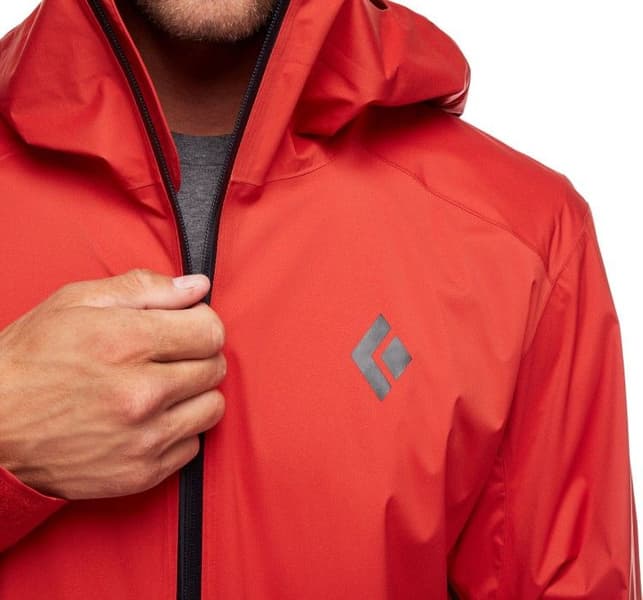 M's Stormline Stretch Rain Shell Red Rock, view: 6