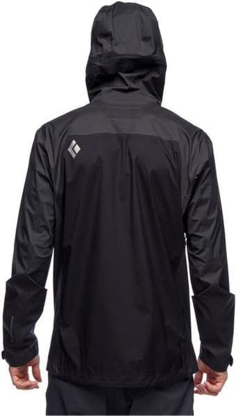 M's Stormline Stretch Rain Shell Black, view: 3