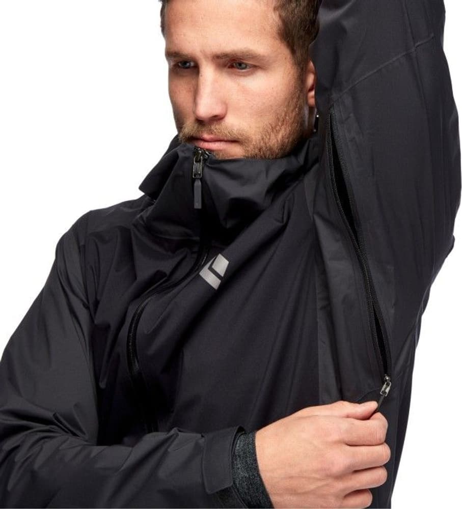 M's Stormline Stretch Rain Shell Captain, view: 6