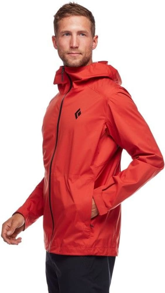 M's Stormline Stretch Rain Shell Red Rock, view: 3