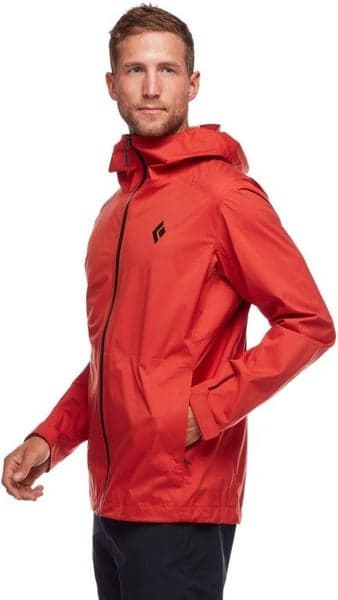 M's Stormline Stretch Rain Shell Red Rock, view: 3