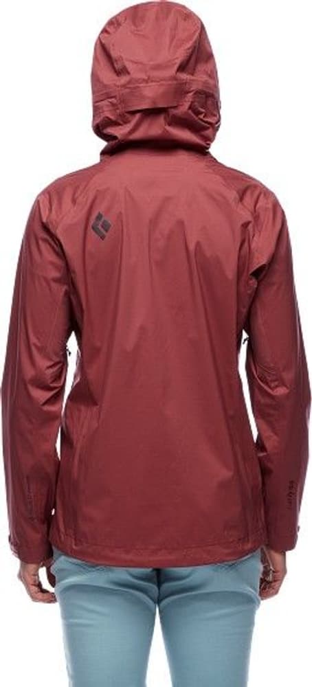 W's Stormline Stretch Rain Shell Shell Cherrywood, view: 2