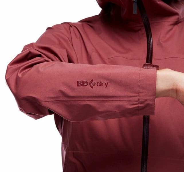 W's Stormline Stretch Rain Shell Shell Cherrywood, view: 4