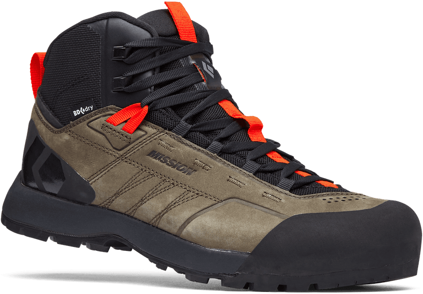 M's Mission Leather Mid WP Approach Shoes Walnuts/Octane, view: 0