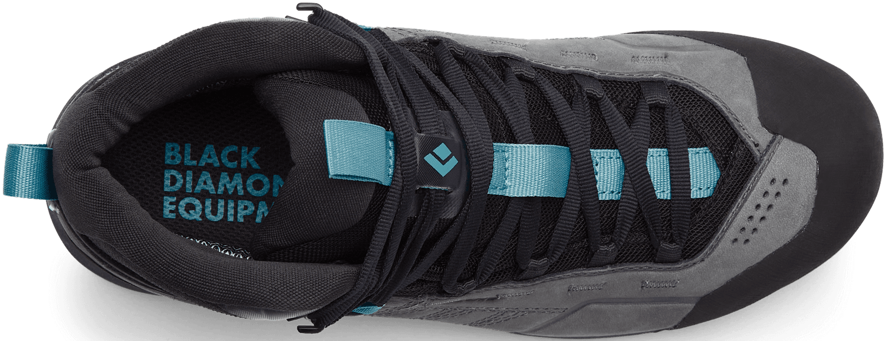 W's Mission Leather Mid WP Approach Shoes Steel Grey/Costal Blue, view: 1