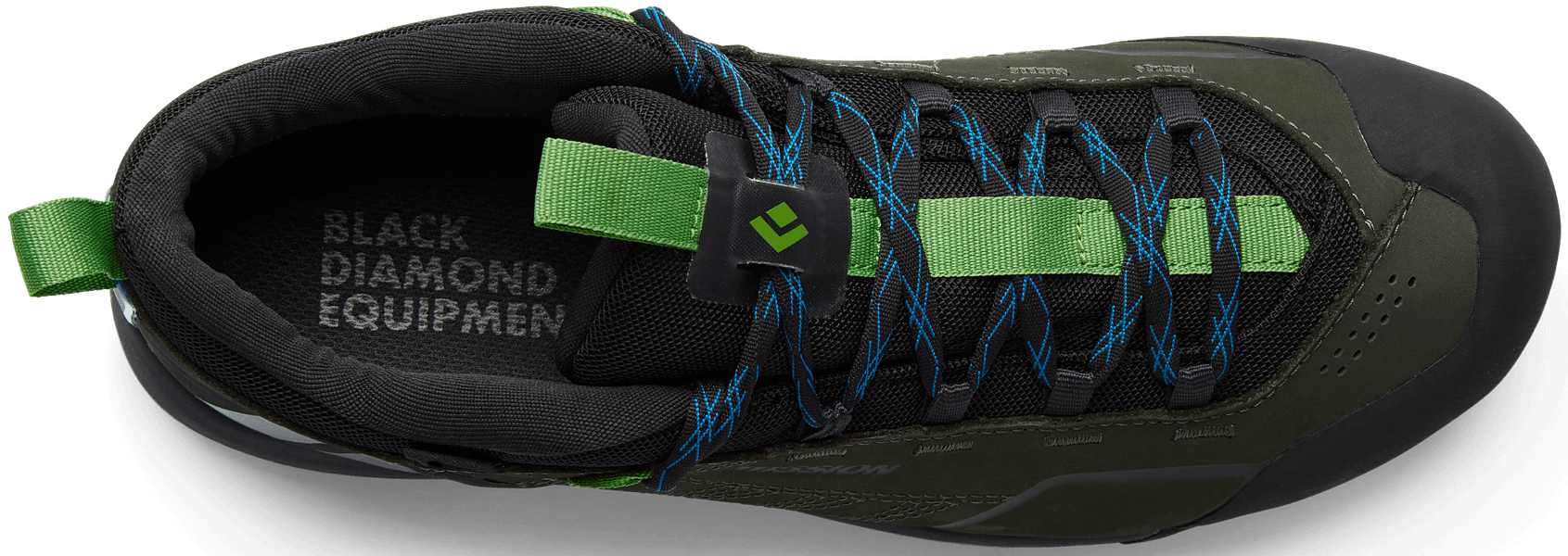 M's Mission Leather Low WP Approach Shoes Cypress/Black, view: 2