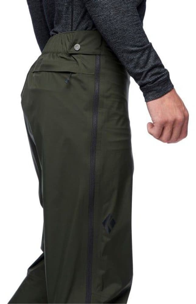 M's Stormline Str Fl Zp Rn Pants Black, view: 7