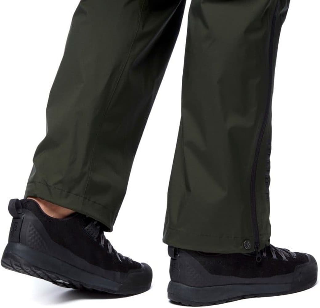 M's Stormline Str Fl Zp Rn Pants Black, view: 6