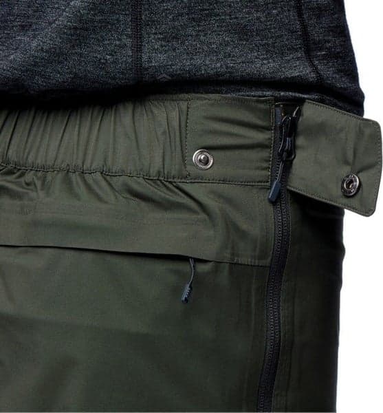 M's Stormline Str Fl Zp Rn Pants Black, view: 4