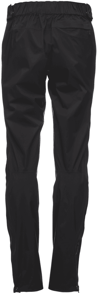 W's Stormline Stretch Full Zip Rain Pants Black, view: 1