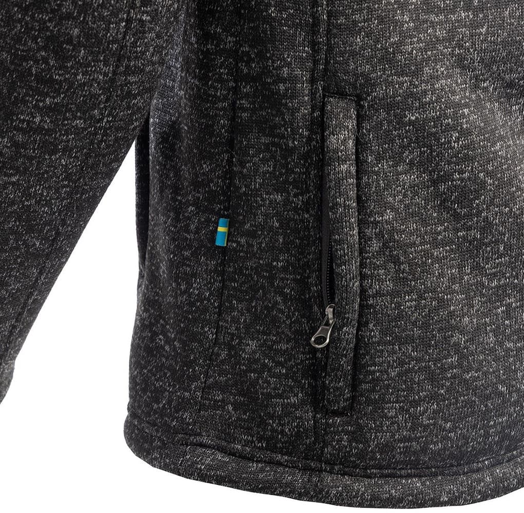 Arrak W's Pile Hood Black, view: 5