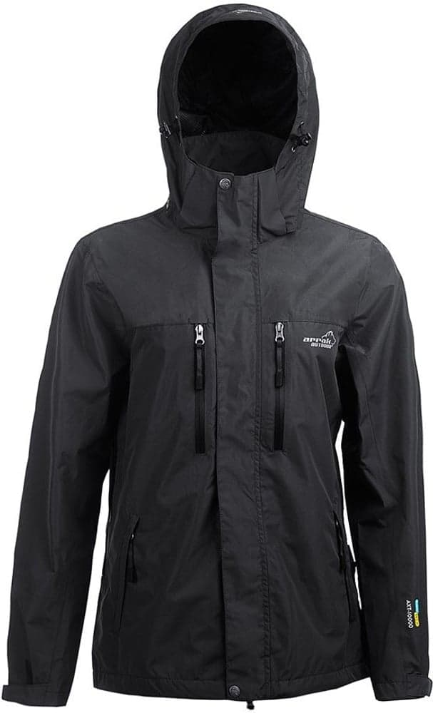 Arrak M's Rain Jacket Black, view: 1
