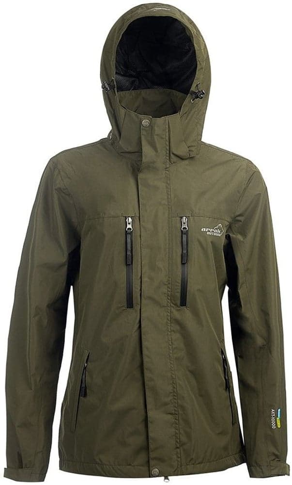 Arrak W's Rain Jacket Olive, view: 1