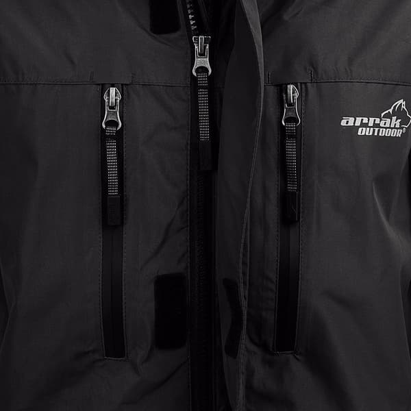 Arrak W's Rain Jacket Black, view: 4
