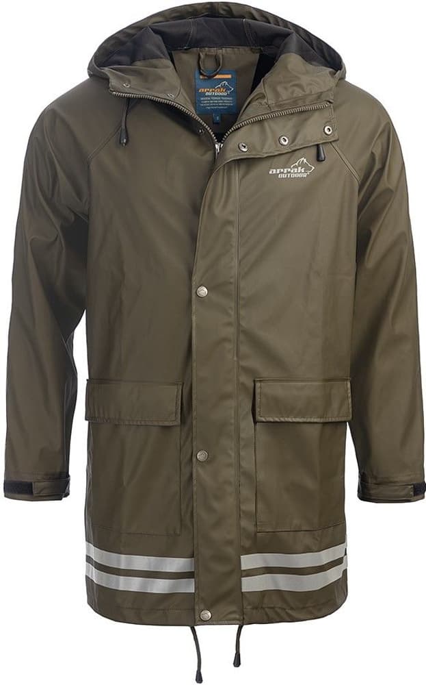 Arrak Unisex Raincoat Olive, view: 0