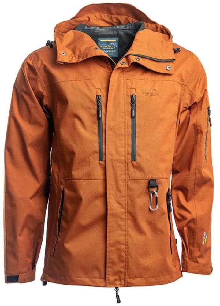 Arrak Summit Jacket Men Burnt Orange, view: 0