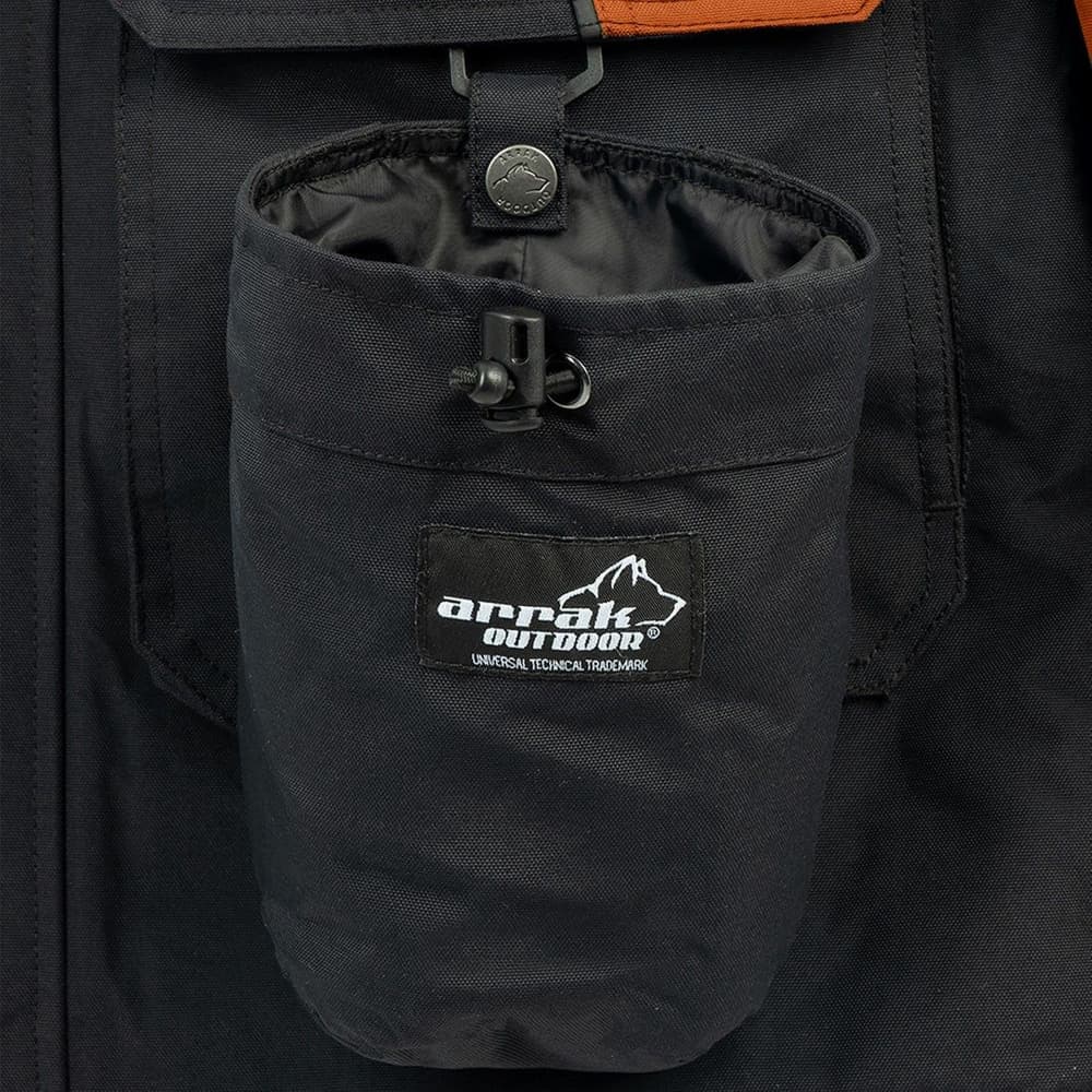 Arrak M's Original Jacket Anthracite/Orange, view: 7