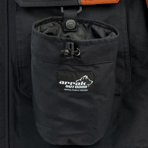 Arrak M's Original Jacket Anthracite/Orange, view: 7