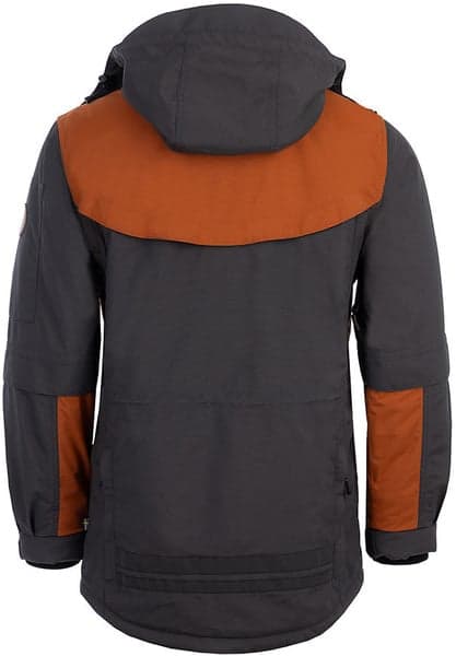 Arrak M's Original Jacket Anthracite/Orange, view: 2