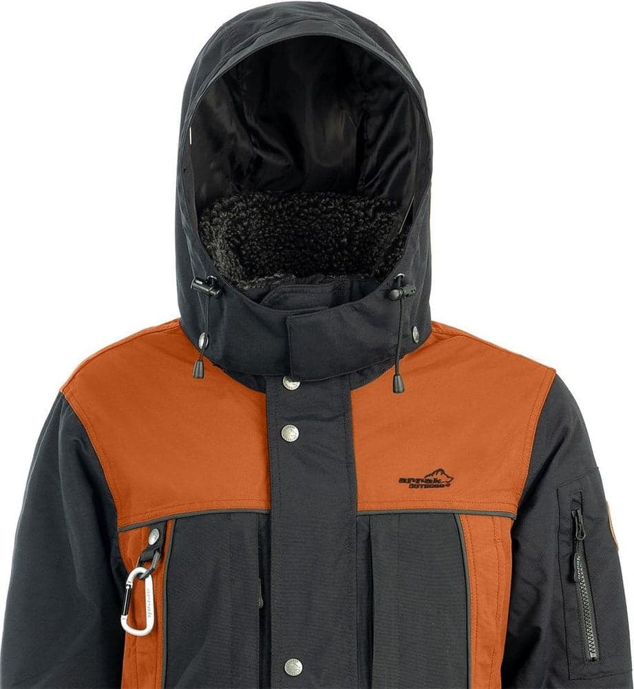 Arrak M's Original Jacket Anthracite/Orange, view: 4