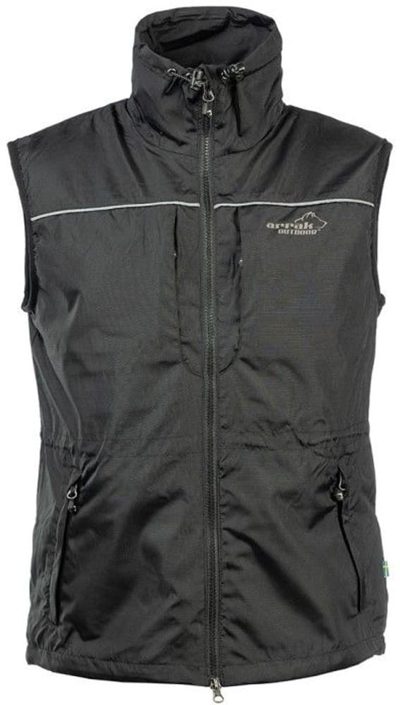 Arrak Jumper Vest Black, view: 0