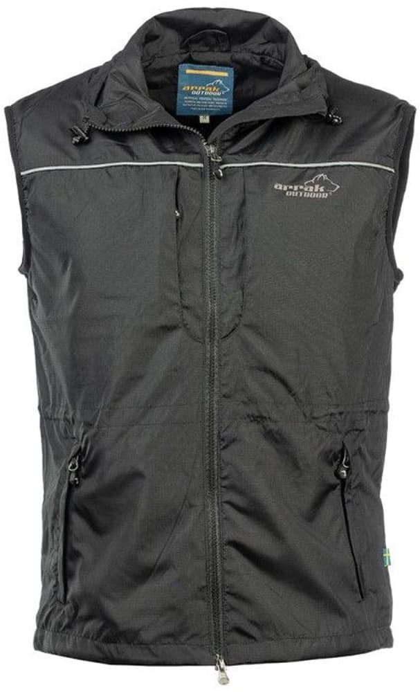 Arrak Jumper Vest Black, view: 1