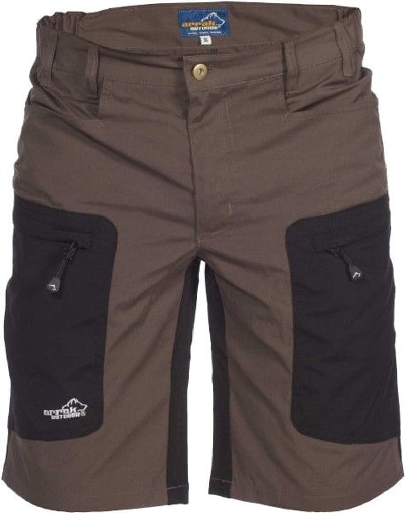 Arrak Active Stretch Shorts Brun, view: 0
