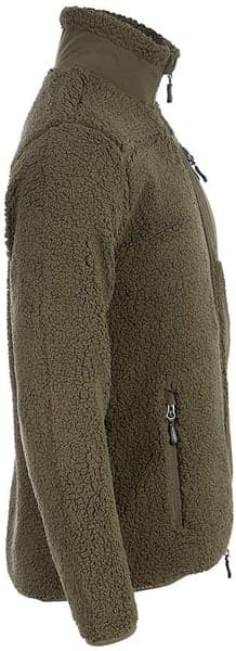 Arrak M's Sherpa Fleece Jacket Olive, view: 2