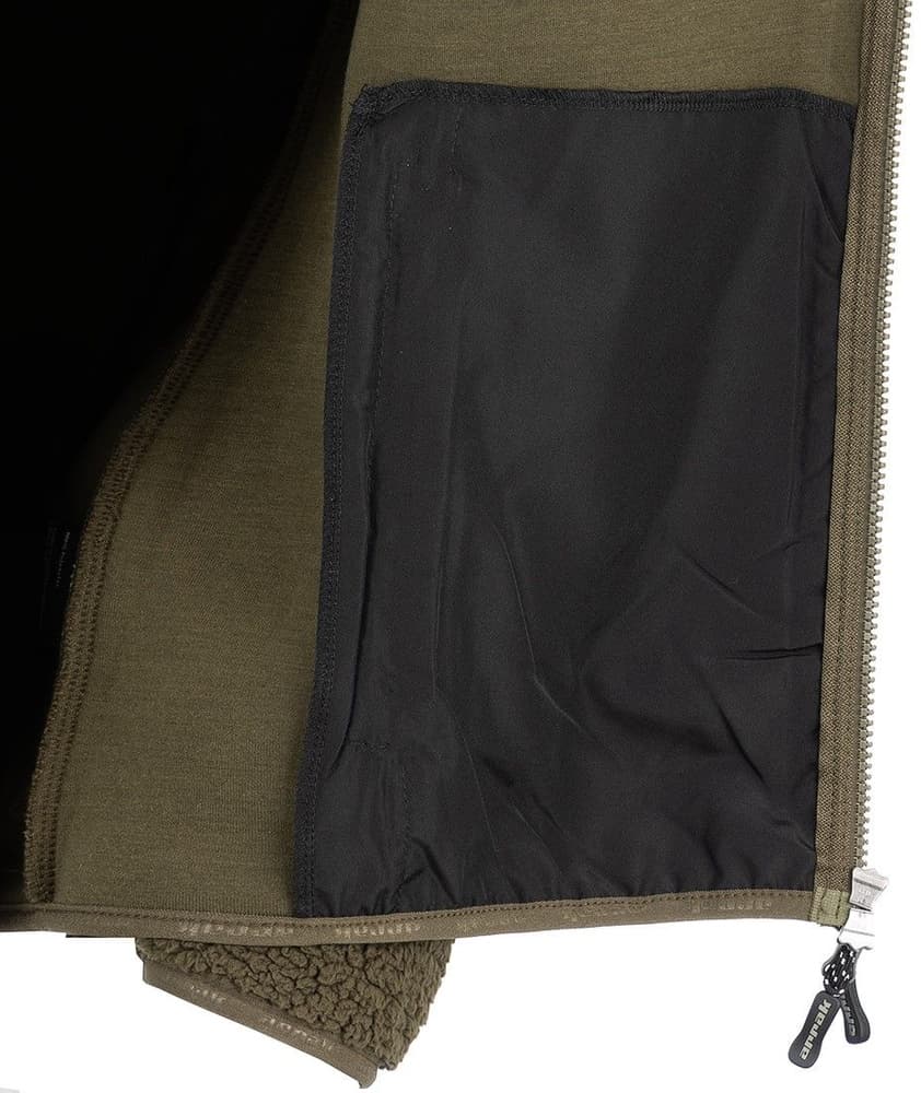 Arrak M's Sherpa Fleece Jacket Olive, view: 6