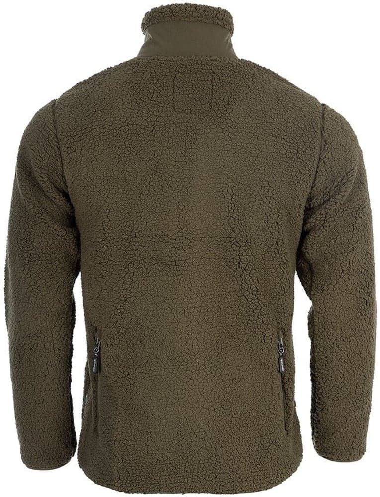 Arrak M's Sherpa Fleece Jacket Olive, view: 3