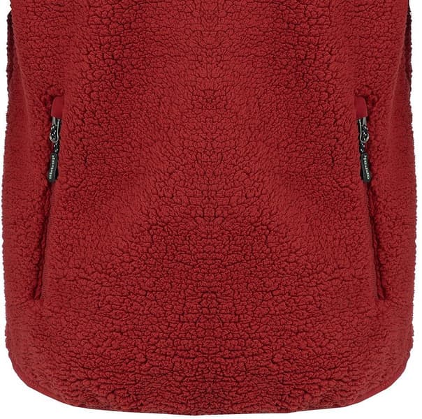 Arrak W's Sherpa Fleece Jacket Dark Red, view: 4