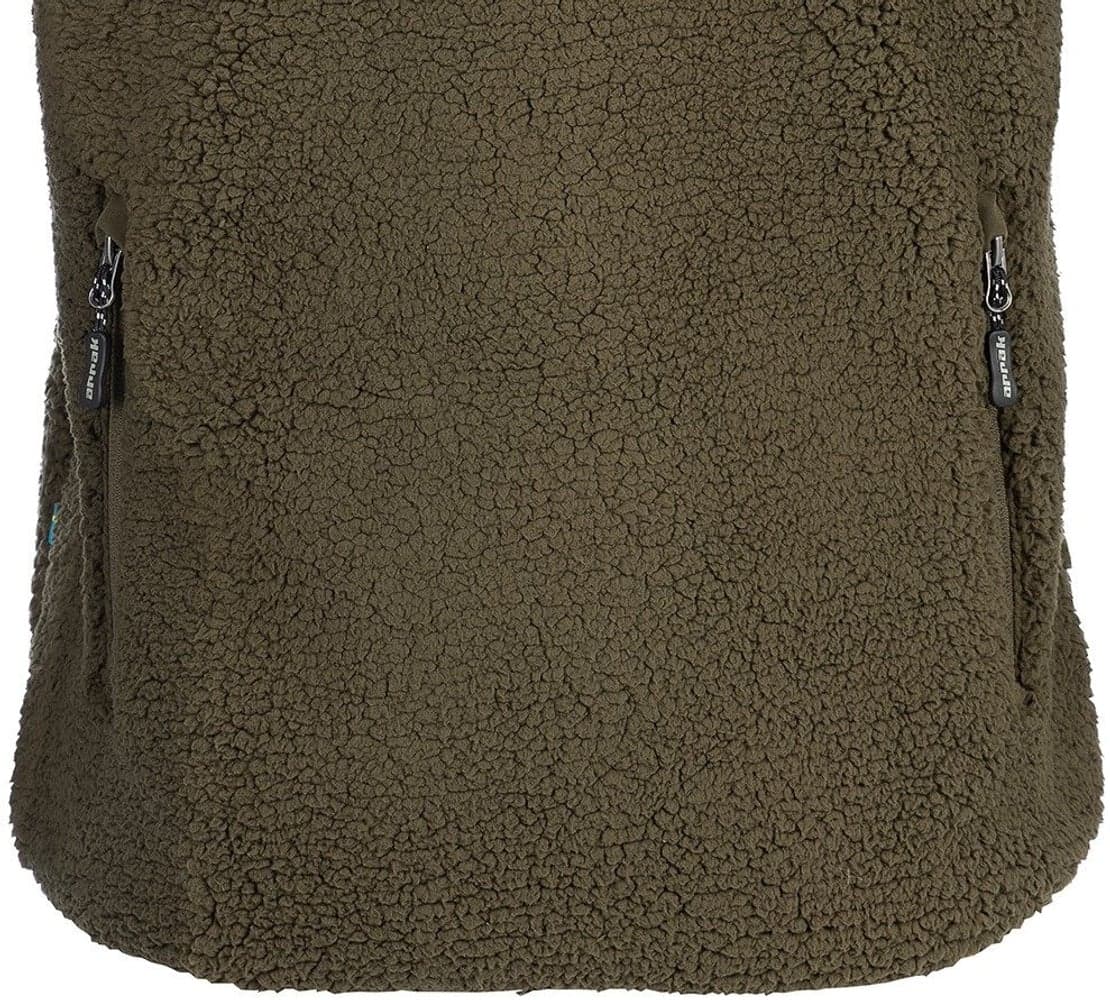 Arrak W's Sherpa Fleece Jacket Olive, view: 3