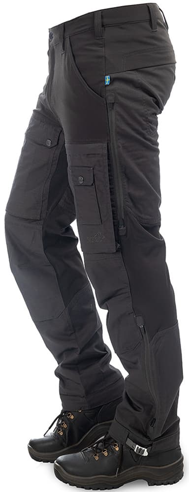 Arrak M's Flexible Zip Off Pant Anthracite, view: 2