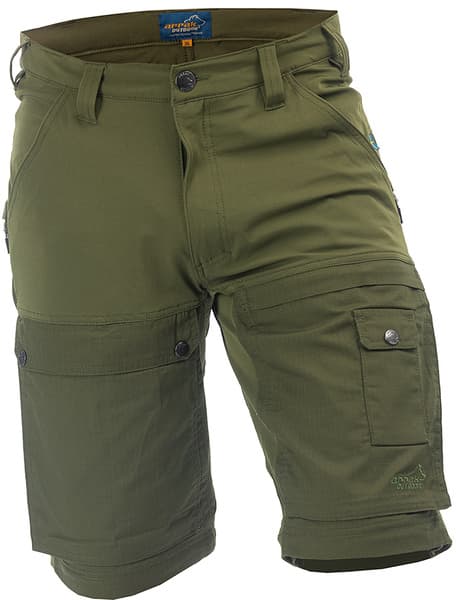 Arrak M's Flexible Zip Off Pant Green, view: 6