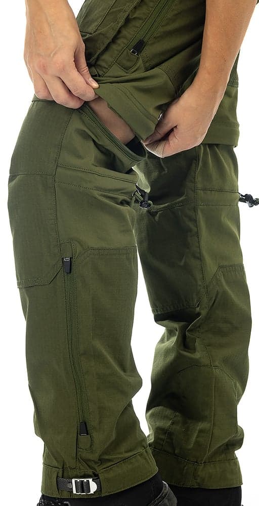 Arrak W's Flexible Zip Off Pant Green, view: 6
