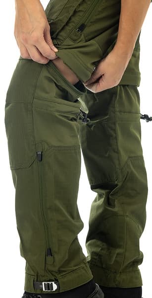 Arrak W's Flexible Zip Off Pant Green, view: 6