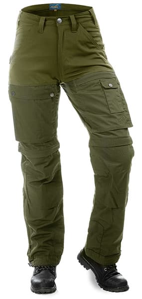Arrak W's Flexible Zip Off Pant Green, view: 2