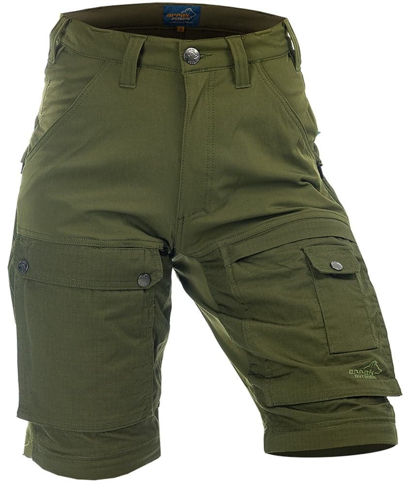 Arrak W's Flexible Zip Off Pant Green, view: 4