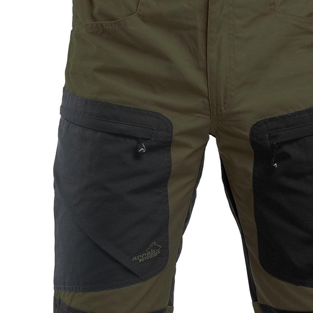 Arrak M's Active Stretch Pants Olive, view: 3