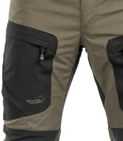 Arrak Active Stretch Pants Men Brown, view: 3