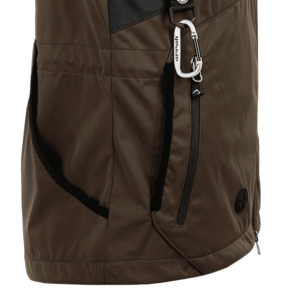 Arrak M's Akka Softshell Jacket Brown, view: 3